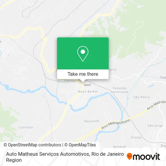 Auto Matheus Serviços Automotivos map