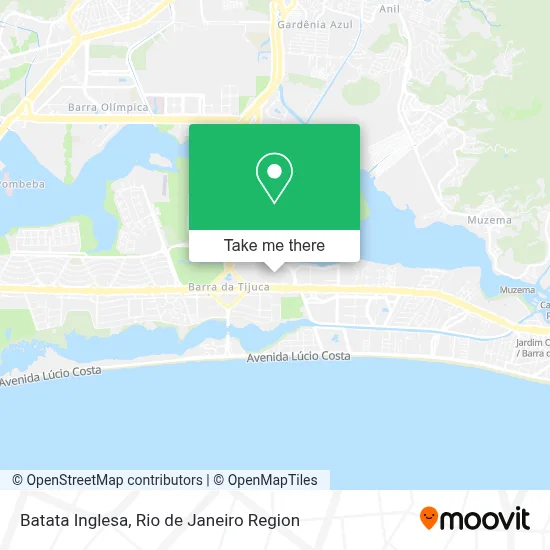 Batata Inglesa map