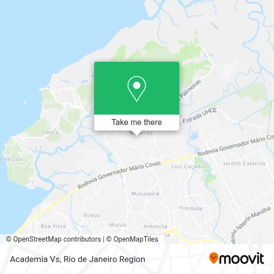 Academia Vs map