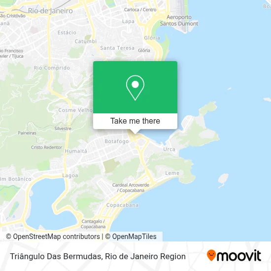 Triângulo Das Bermudas map