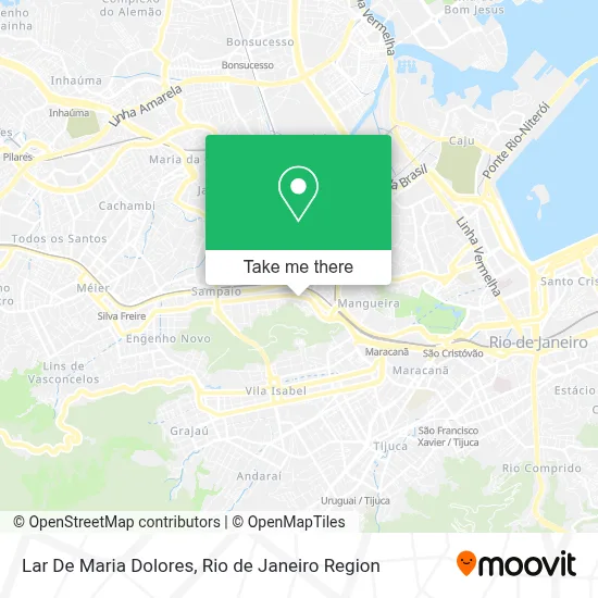 Lar De Maria Dolores map