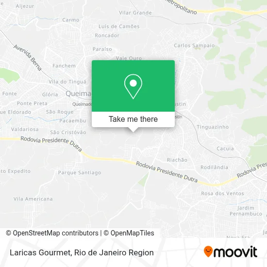 Laricas Gourmet map