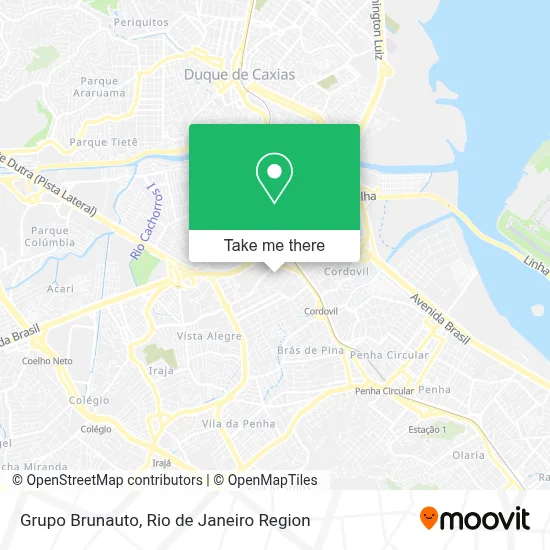 Grupo Brunauto map