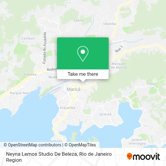 Neyna Lemos Studio De Beleza map