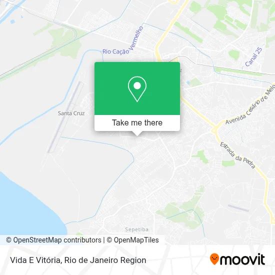 Vida E Vitória map