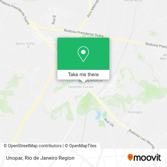 Unopar map