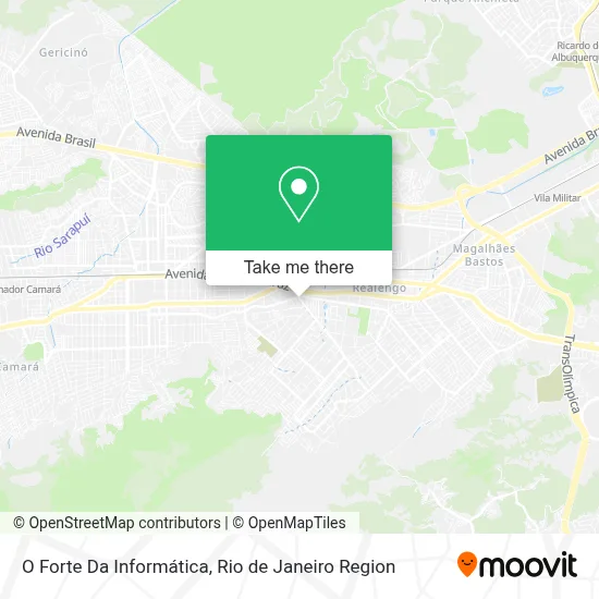 O Forte Da Informática map