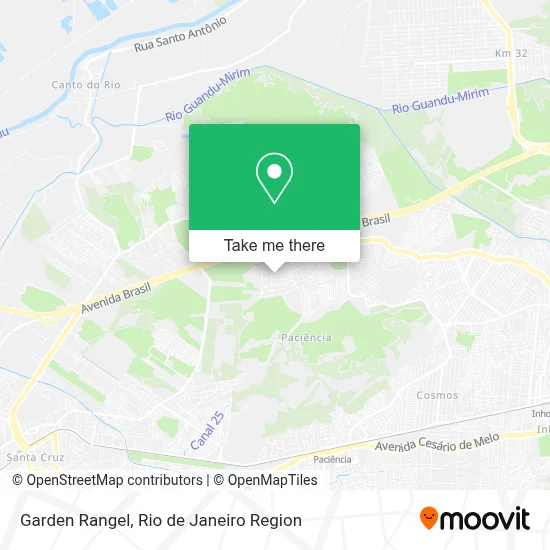 Garden Rangel map