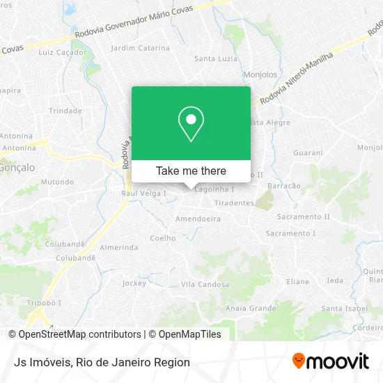 Js Imóveis map