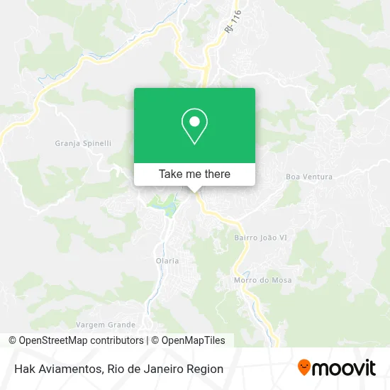 Hak Aviamentos map