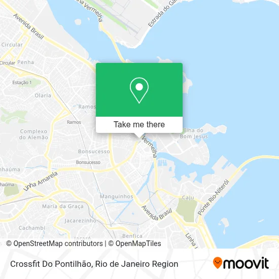 Crossfit Do Pontilhão map