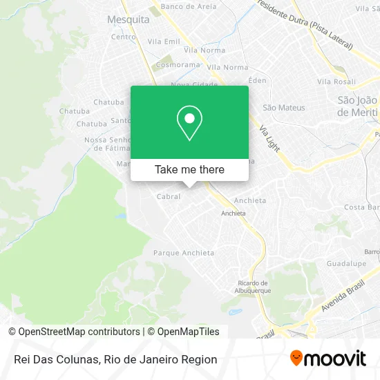Rei Das Colunas map