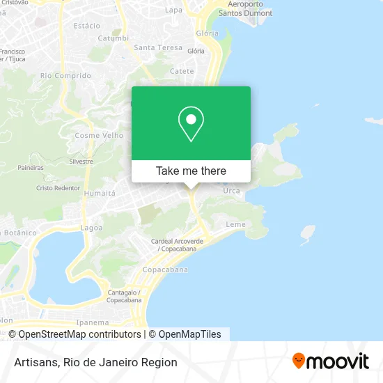 Artisani map