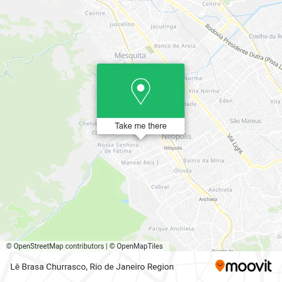 Lê Brasa Churrasco map