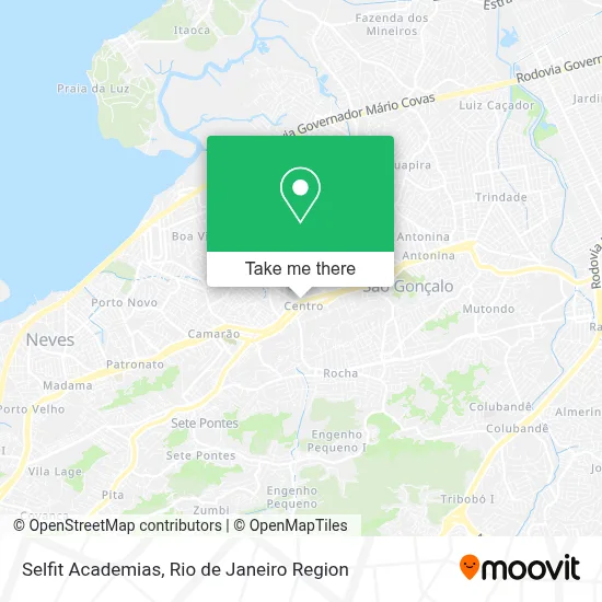 Selfit Academias map