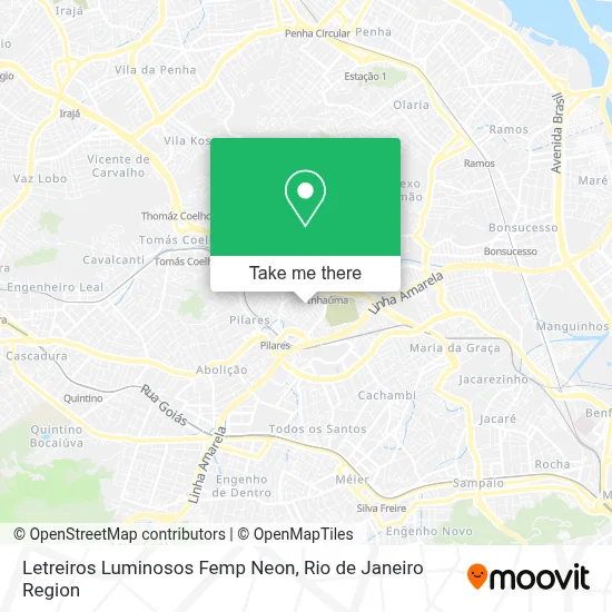 Letreiros Luminosos Femp Neon map