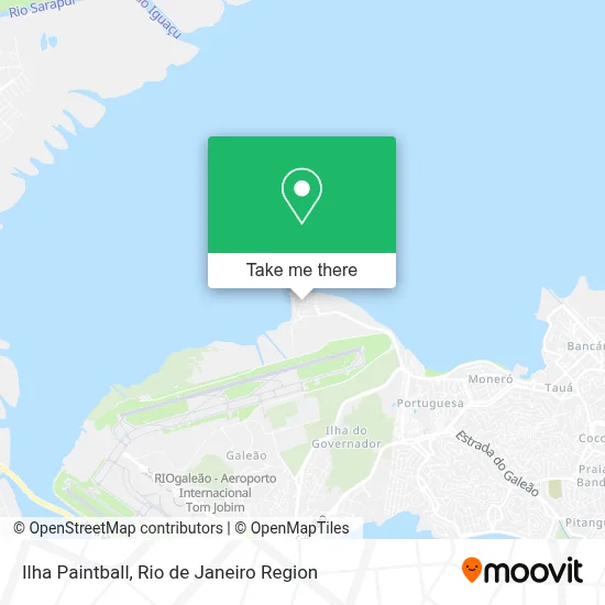 Ilha Paintball map