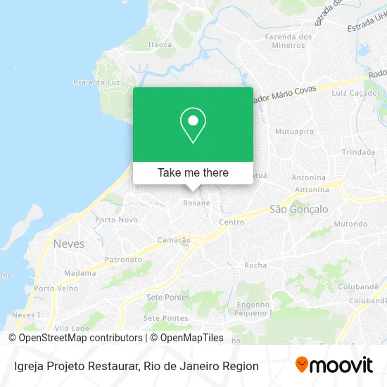Igreja Projeto Restaurar map