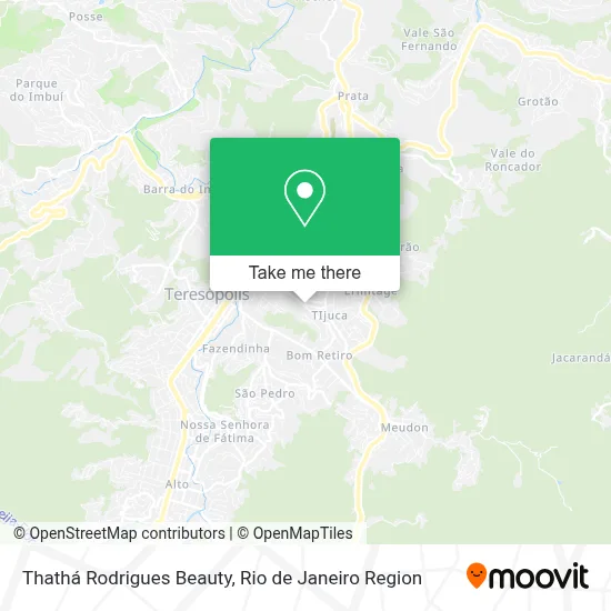 Thathá Rodrigues Beauty map