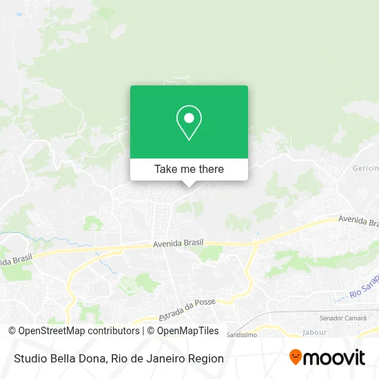 Studio Bella Dona map