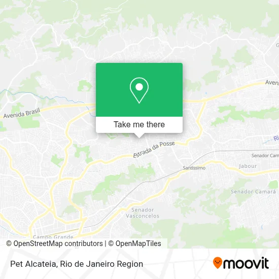 Pet Alcateia map