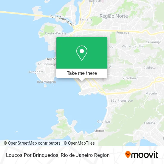 Loucos Por Brinquedos map