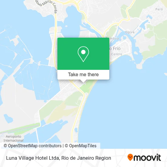 Luna Village Hotel Ltda map
