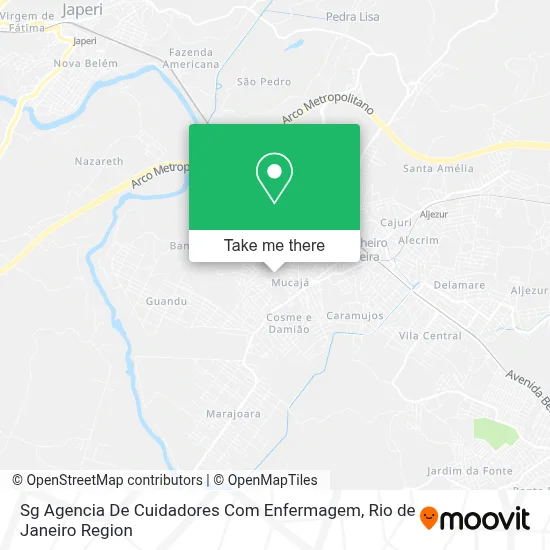 Sg Agencia De Cuidadores Com Enfermagem map