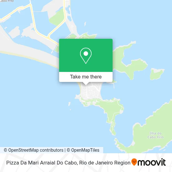 Pizza Da Mari Arraial Do Cabo map