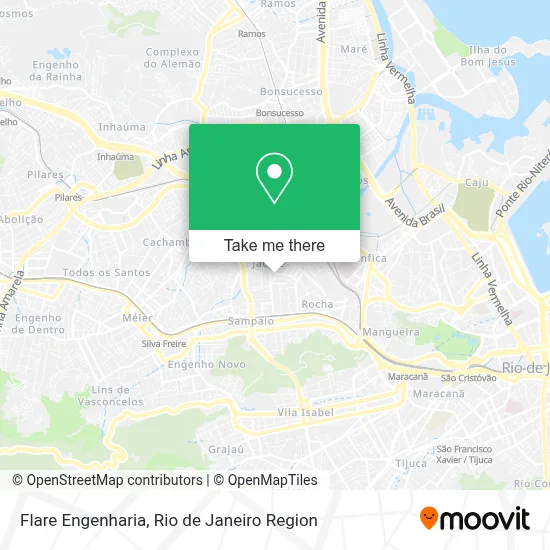 Flare Engenharia map