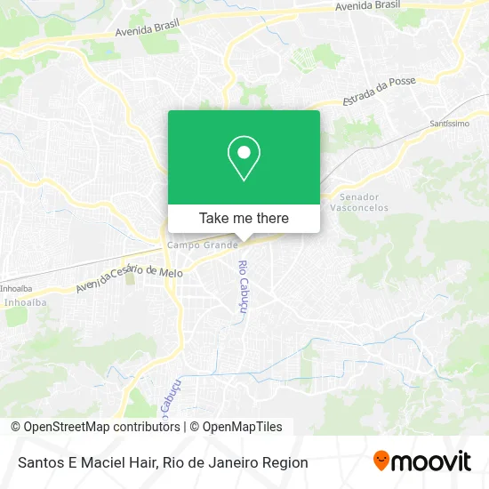 Santos E Maciel Hair map