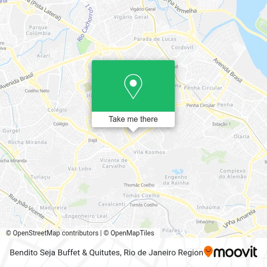 Bendito Seja Buffet & Quitutes map
