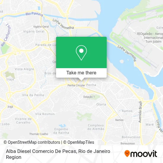 Alba Diesel Comercio De Pecas map