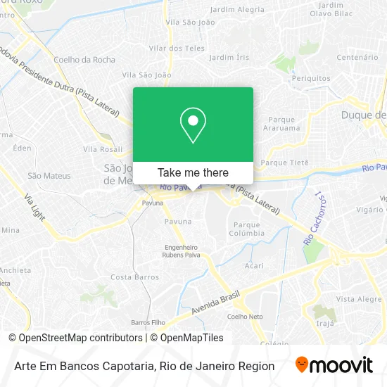 Arte Em Bancos Capotaria map