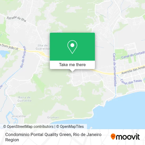 Condominio Pontal Quality Green map