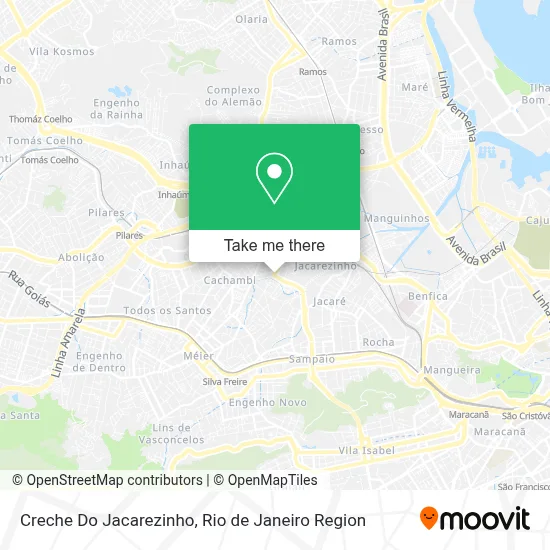 Creche Do Jacarezinho map