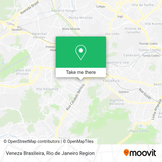 Veneza Brasileira map