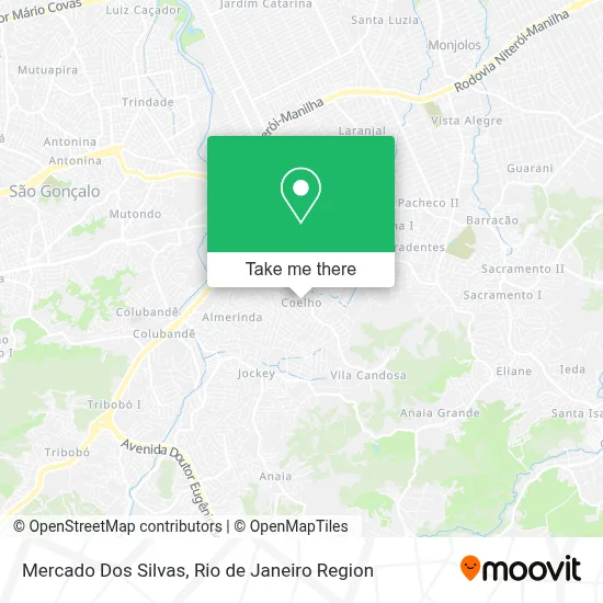 Mercado Dos Silvas map