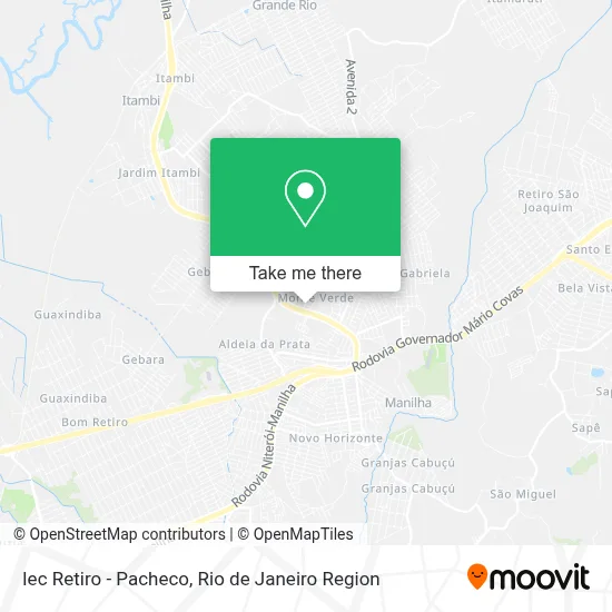 Iec Retiro - Pacheco map