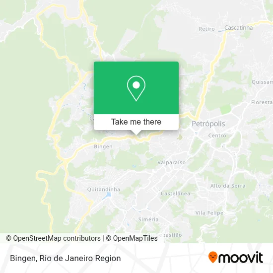 Bingen map