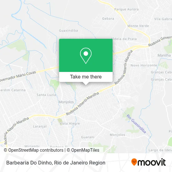 Barbearia Do Dinho map