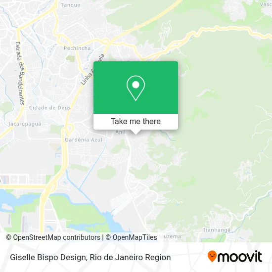 Giselle Bispo Design map