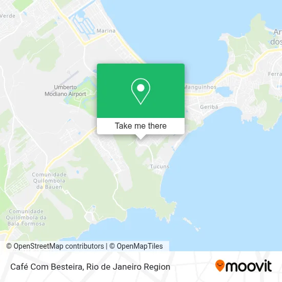 Café Com Besteira map