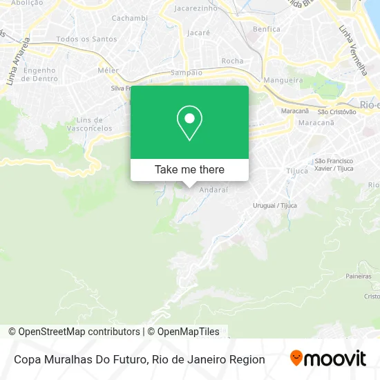 Copa Muralhas Do Futuro map