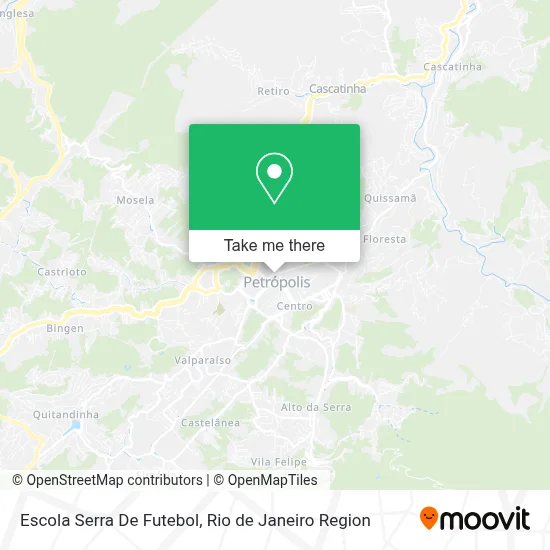 Escola Serra De Futebol map