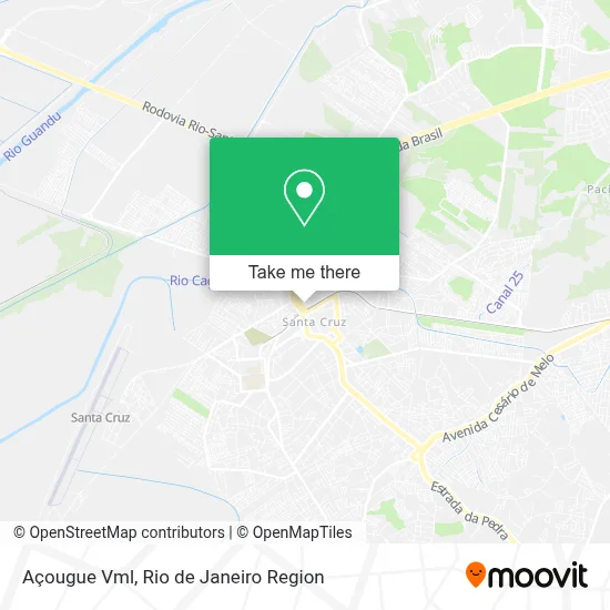Açougue Vml map