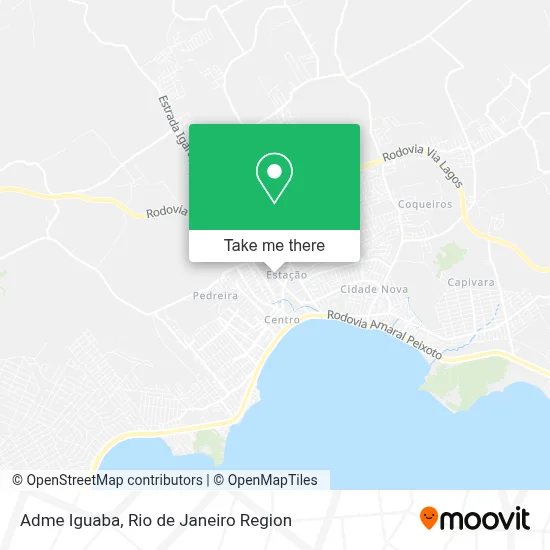 Adme Iguaba map