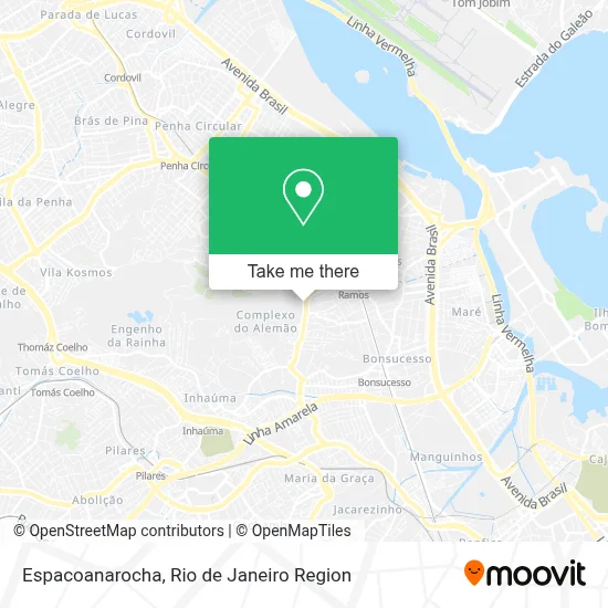 Espacoanarocha map