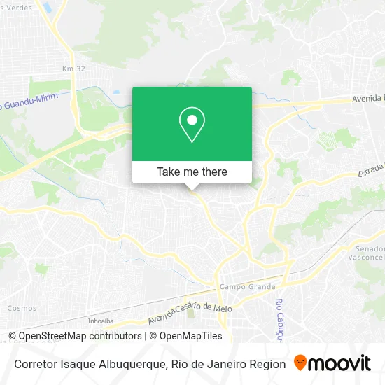 Corretor Isaque Albuquerque map