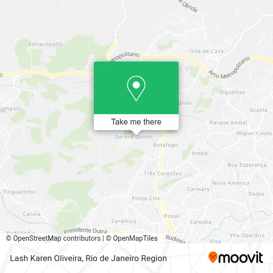 Lash Karen Oliveira map